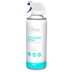 Cruxtec ADS01 Clean Range compressed Air Duster 400ML spray can with nozzle Dust-off compressed air safely and quickly blow dust