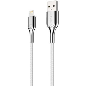 Cygnett CY2687PCCAL Armored Lightning to USB A Cable 3M 9 Feet White MFi certified NZDEPOT - NZ DEPOT