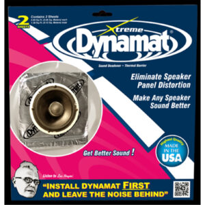 DYNAMAT 10415 XTREME SPEAKER KIT SOUND DEADENING (254mm x 254mm x 1.72mm) 2 SHEETS >  > Car Electronics > Hands Free Kits - NZ DEPOT