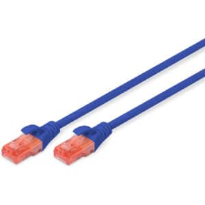 Digitus DK-1617-0075/B UTP CAT6 Patch Lead - 0.75M Blue > PC Peripherals & Accessories > Cables > Network & Telephone Cables - NZ DEPOT