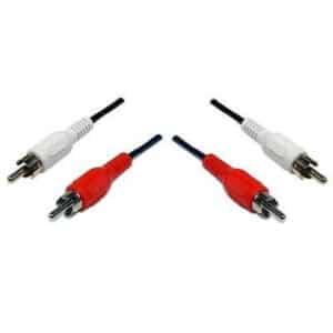 Dynamix CA-2RCA-15 15M RCA Audio Cable 2 to 2 RCA Plugs