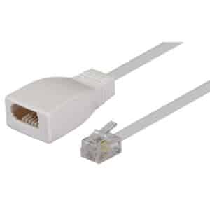 Dynamix C-BTS150 0.08m Cable-BT Socket to RJ11 Plug (for Phone to Modem Connection) - NZ DEPOT