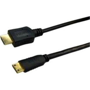 Dynamix C-HDMI14-HM-2 2M High Speed HDMI to HDMI Mini Cable. Colour Black - NZ DEPOT