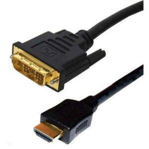 Dynamix C-HDMIDVI-1 1M HDMI Male to DVI-D Male (18+1) Cable Single Link - NZ DEPOT