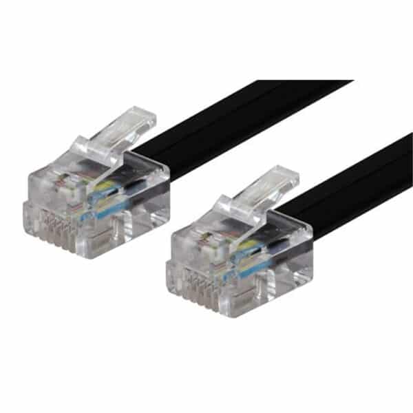 Dynamix C-RJ11-5M 5m RJ12 to RJ12 Cable - 6C All pins connected straight through - NZ DEPOT