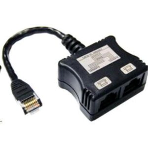 Dynamix C-RJ45LT5 T5 connector RJ-45 Dual Adapter (2x Digital Ph.) with short cable - NZ DEPOT