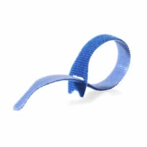 Dynamix CAB200V BLUE 200mm x 13mm Hook and loop fastner Hook And Loop Cable Tie BLUE Colour Packs of 10 NZDEPOT 1