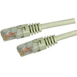 DYNAMIX 10m Cat5e Beige UTP Patch Lead (T568A Specification) 100MHz 24AWG Slimline Moulding & Latch Down Plug with RJ45 Unshielded Gold Plated Connectors. - NZ DEPOT