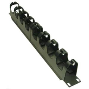 Dynamix PP-CM001 19" Cable Management Bar. Supplied with Cage Nuts. 45mm Deep. - NZ DEPOT