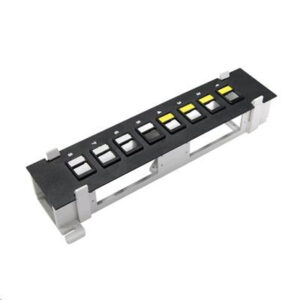 Dynamix PP-MINI8-UK Mini 8 Port Unloaded Keystone Patch Panel > Networking > Racks & Cabinets > Patch Panels - NZ DEPOT