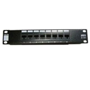 Dynamix PP10 C5E 12 10 12 Port Cat5e Patch Panel for 10 Cabinet R10 series NZDEPOT