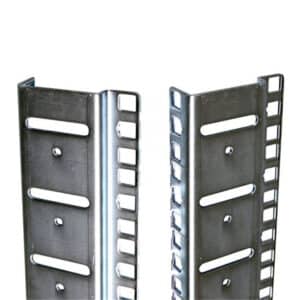 Dynamix RASM37 6 37RU S Shaped Zinc Coated Mounting Rails for SR Series Cabinets Includes 2 right hand and 2 left hand pieces. NZDEPOT - NZ DEPOT