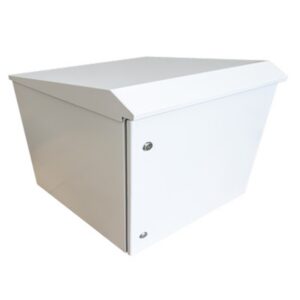 Dynamix RODW9-400 9RU Outdoor Wall Mount Cabinet IP65 rated. Lockable front door. No fans or filters. > Networking > Racks & Cabinets > Outdoor Cabinets - NZ DEPOT