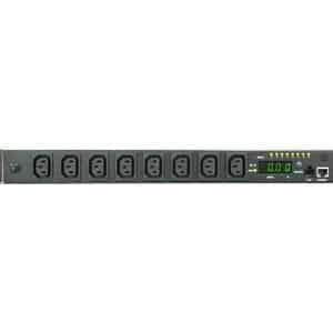 Dynamix RPSK-16A8 8 Port 16A kWh Switched PDU Total Remote Power Monitoring & Outlet Control. Output 8x10A IEC C13
