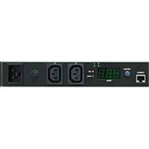 Dynamix RPSW-10A2 2 Port 10A Switched PDU Remote Individual Outlet Control & Power Monitoring. Output 2x 10A IEC C13