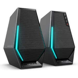 Edifier G1500 10W RGB Gaming Speakers - Black - USB + 3.5mm + Bluetooth 5.3 connectivity - NZ DEPOT