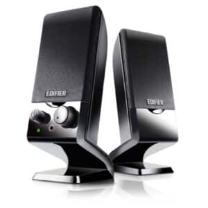 Edifier M1250 USB Multimedia 2.0 PC Speakers - USB powered with 3.5mm AUX input - 1.2W RMS - Compact Design - NZ DEPOT
