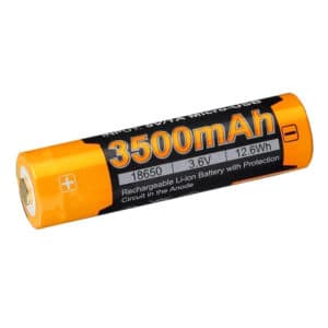 Fenix 18650 Li-ion Battery ARB-L18-3500U Rechargeable Battery Button-Top