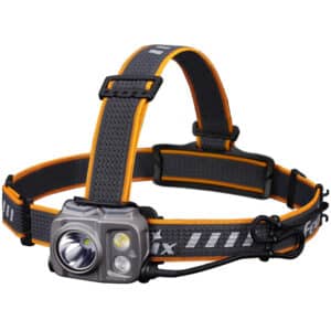 Fenix Camping Hiking HP25R V2.0 Iron Grey Expedition Headlamp Max 1600 Lumens Powered by 1 x 21700 5000mAh Li ion Batteries Build In USB Type C Charging Port Battery is Included. NZDEPOT