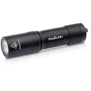 Fenix Everyday Carry Torch E01 V2.0 Mini Keychain Flashlight Max 100 Lumens Head 0.59 15mm Powered by 1 x AAA Alkaline Battery 1 x AAA Battery is Included NZDEPOT