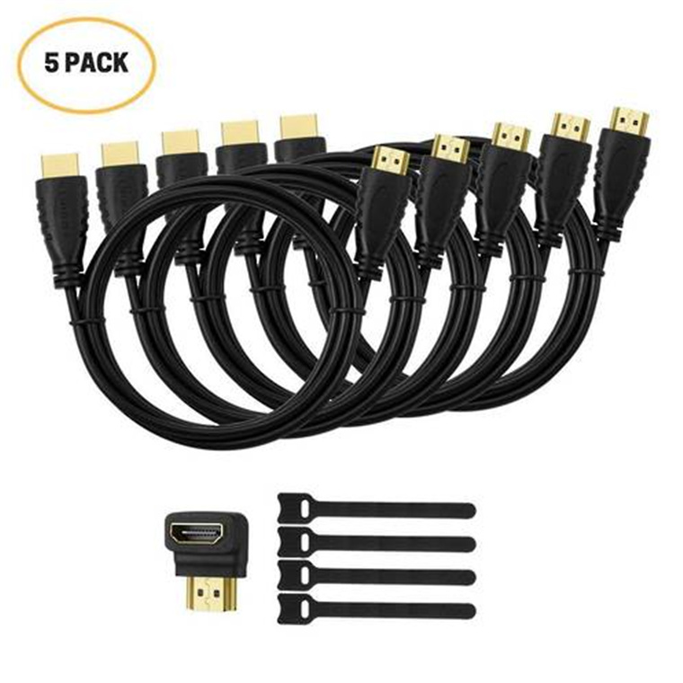 Huanuo HNHC065 5 Pack HighSpeed HDMI Cables 11.24 🤩