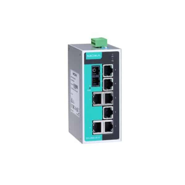 MOXA Industrial switch EDS-208A-S-SC-T 8-port unmanaged Ethernet switches