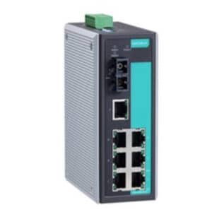 MOXA Industrial switch EDS-308-S-SC 8 port Unmanaged switch with 7X10/100BaseT(X) ports