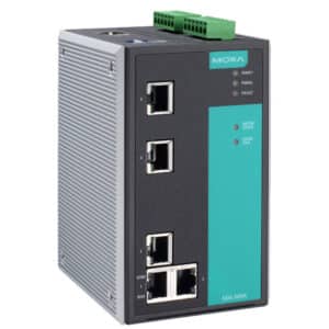 MOXA Industrial switch EDS 505A 5 port Managed Ethernet switch with 5X10100BaseTX ports 0 to 60°C operating temperature NZDEPOT - NZ DEPOT