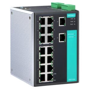 MOXA Industrial switch EDS-516A 16 port Managed Ethernet switch with 16X10/100BaseT(X) ports