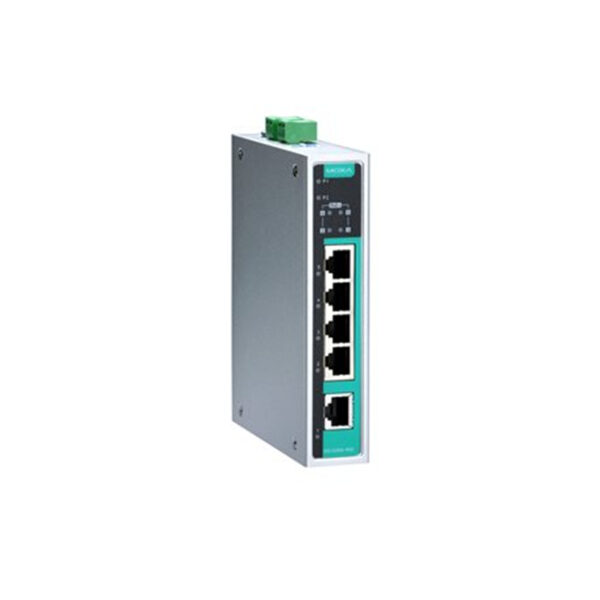 MOXA PoE switch EDS-G205A-4PoE-1GSFP 5-port full Gigabit Unmanaged Gigabit PoE switch