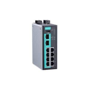 MOXA Secure Router EDR-810-2GSFP 8 FE copper + 2 GbE SFP multiport industrial secure router - NZ DEPOT