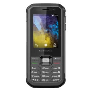 Mobiwire Ogima IP68 Rugged 4G Feature Phone 4GB Black Locked to Vodafone Includes Vodafone MyFlex Prepay SIM NZDEPOT