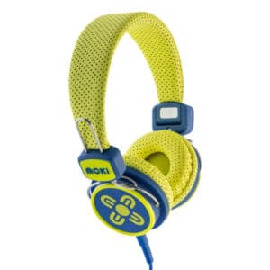 Moki ACC-HPK Wired Headphones for Kids - Yellow & Blue - NZ DEPOT