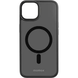 Momax iPhone 14 Pro (6.1") Hybrid Magnetic Case - Black - Metal Ring Camera Protection