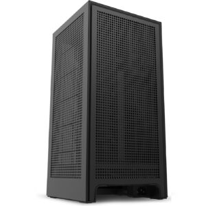 NZXT H1 Black AIO Mini ITX Gaming Case Tempered Glass Pre built 140mm AIO watercooler and 650W 80Plus Gold PSU Video Card Supports Upto 305mmMax 2.5 slot.Front 1XUSB3.0 1XType C HD Audio NZDEPOT - NZ DEPOT