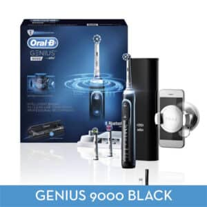 Oral B Genius 9000 Black Electric Toothbrush With SmartRing and Pressure Control Technology NZDEPOT 1