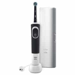Oral B Pro 100 CrossAction Electric Toothbrush with Travel Case Black From the 1 brand recommended by dentists worldwide NZDEPOT - NZ DEPOT