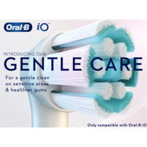 Oral B iO SW 2 Sensitive White Replacement Brush Heads 2 Pack White for Oral B iO Series 7 Toothbrush NZDEPOT 1