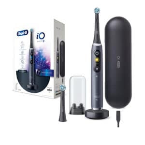 Oral-B iO Series 9 Electric Toothbrush With 2 Brush Heads (Black Onyx)