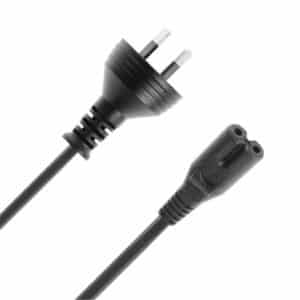 PUDNEY P3601 1.5 Meter 2 Pin C7 figure-8 power cable Figure 8 PL-FG8 for NOTEBOOK &more SAA Approved Retail packed - NZ DEPOT