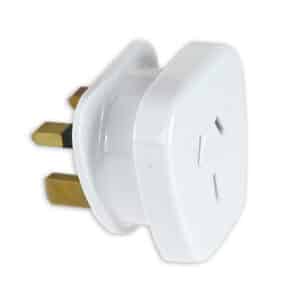 PUDNEY P4422 BRITISH TRAVEL ADAPTOR outbound adapter for AU/NZ power cords to be used in UK