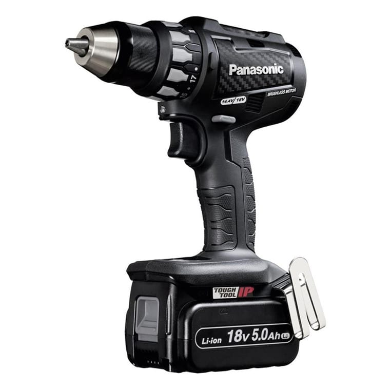 Panasonic EY74A2LJ2G57 Cordless Drill & Driver 18V Lithium Ion 5Ah