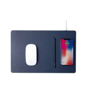 Pout HANDS 3 PRO Fast Wireless Charging Mouse Pad - 10W - Midnight Blue Pout - Compatible with all QI enabled devices Apple iPhone - NZ DEPOT