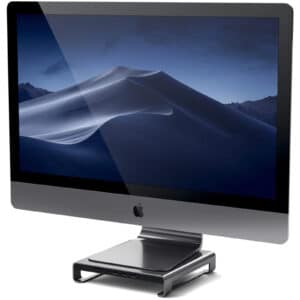 SATECHI USB-C Aluminium Monitor Stand Hub for iMac - Space Grey - NZ DEPOT