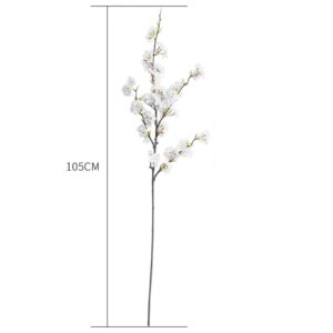 SOGA 10X Artificial Silk Flower Fake Cherry Blossom Bouquet Table Decor White, Home & Living, Home Decor, Artificial Plants, , ,  - NZ DEPOT 2