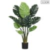 SOGA 113cm Artificial Indoor Potted Turtle Back Fake Decoration Tree Flower Pot Plant, Home & Living>Home Decor>Artificial Plants, , , , ,  - NZ DEPOT 1