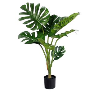 SOGA 120cm Artificial Green Indoor Turtle Back Fake Decoration Tree Flower Pot Plant, Home & Living, Home Decor, Artificial Plants, , ,  - NZ DEPOT 1