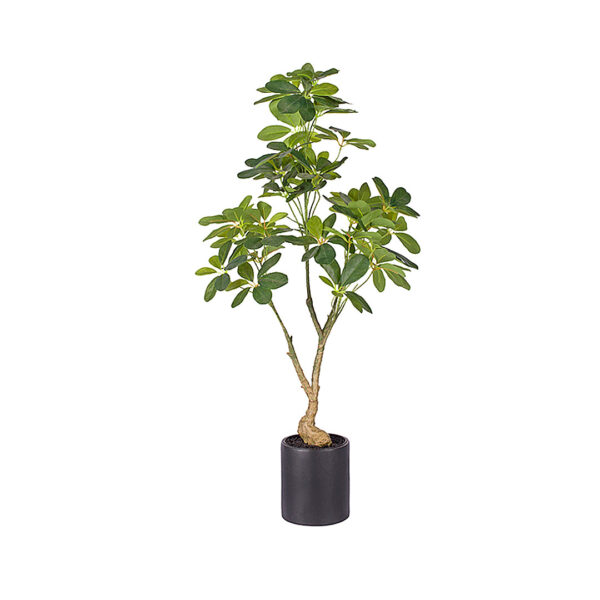 SOGA 120cm Artificial Natural Green Schefflera Dwarf Umbrella Tree Fake Tropical Indoor Plant Home Office Decor, Home & Living>Home Decor>Artificial Plants, , , , ,  - NZ DEPOT 1
