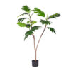 SOGA 120cm Artificial Natural Green Split-Leaf Philodendron Tree Fake Tropical Indoor Plant Home Office Decor, Home & Living>Home Decor>Artificial Plants, , , , ,  - NZ DEPOT 1