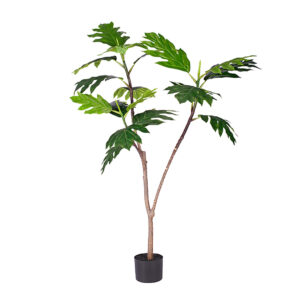 SOGA 120cm Artificial Natural Green Split-Leaf Philodendron Tree Fake Tropical Indoor Plant Home Office Decor, Home & Living, Home Decor, Artificial Plants, , ,  - NZ DEPOT 1